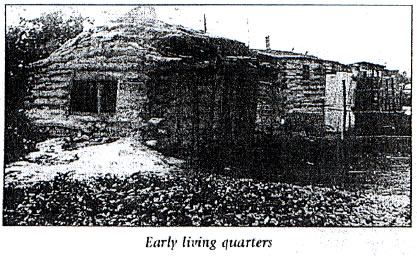 Early Living Quarters - Sod House